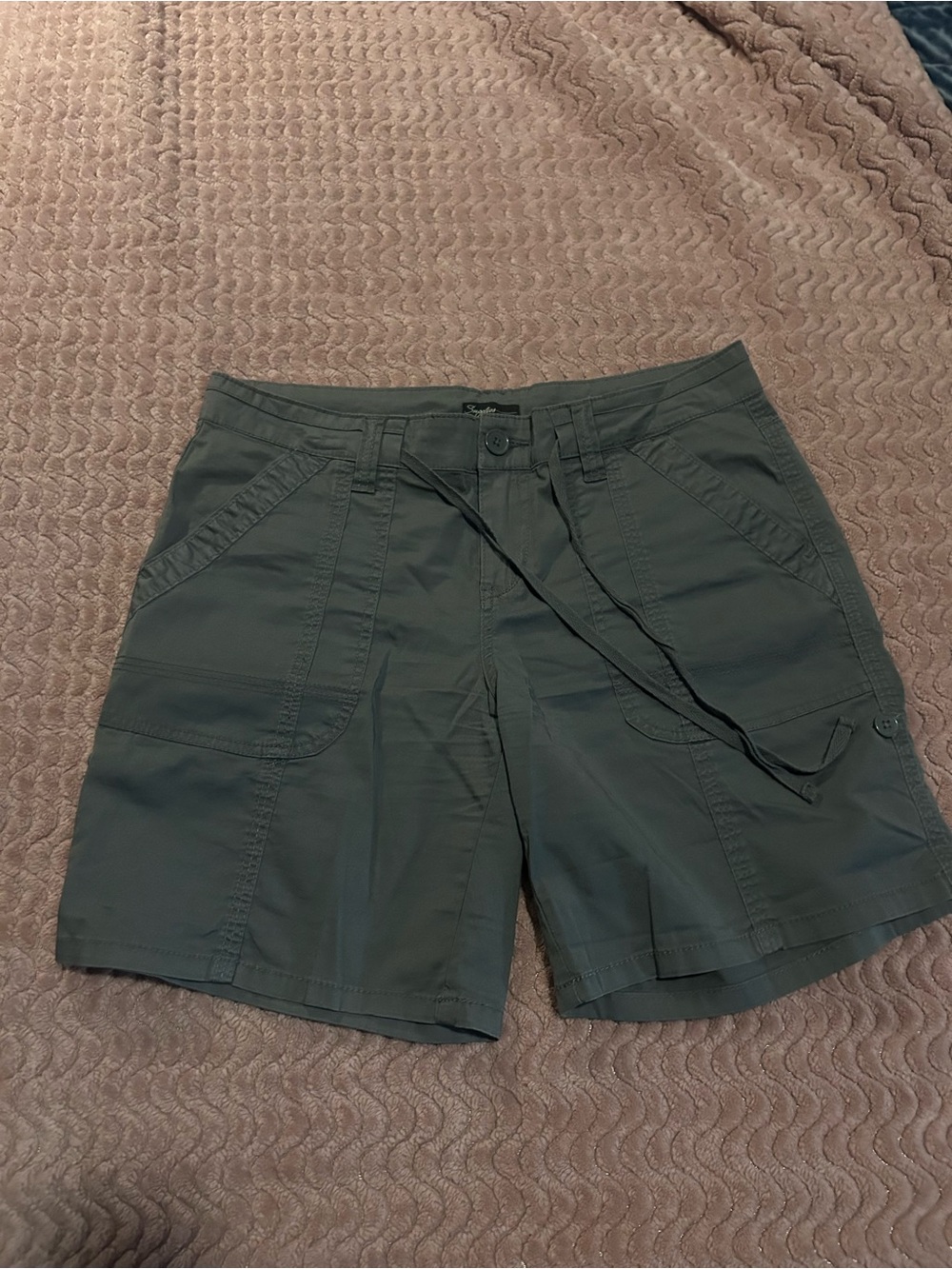 Women’s Gray Utility Shorts